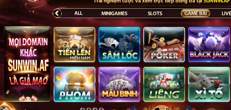 Các Trò Chơi Được Yêu Thích Tại Game Bài SunWin Sân Chơi Cá Cược Trực Tuyến Đẳng Cấp Nhất Hiện Nay