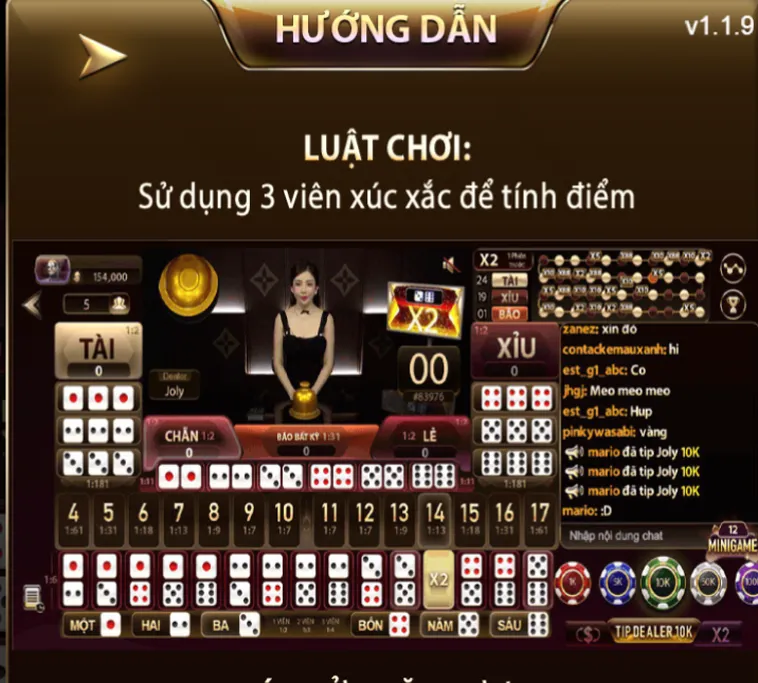 Tham Gia Trải Nghiệm Tài Xỉu Livestream Tại SunWin Với Tỷ Lệ Thắng Cực Cao