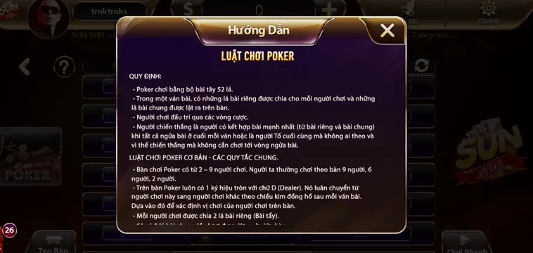 Poker Tại SunWin Sân Chơi Đấu Trí Đẳng Cấp Với Phần Thưởng Tỷ Đồng