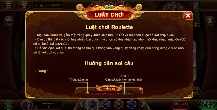 Roulette 3D Tại SunWin Trải Nghiệm Đẳng Cấp Sòng Bài Las Vegas Thu Nhỏ